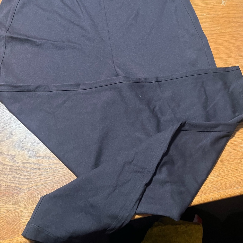 Susan Graver Charcoal Leggings